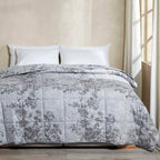 Φανελένιο Πάπλωμα Αιγαίον Flannel Tree 220X240 / Grey